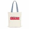 Totebag ethnique - « Passion généalogie »