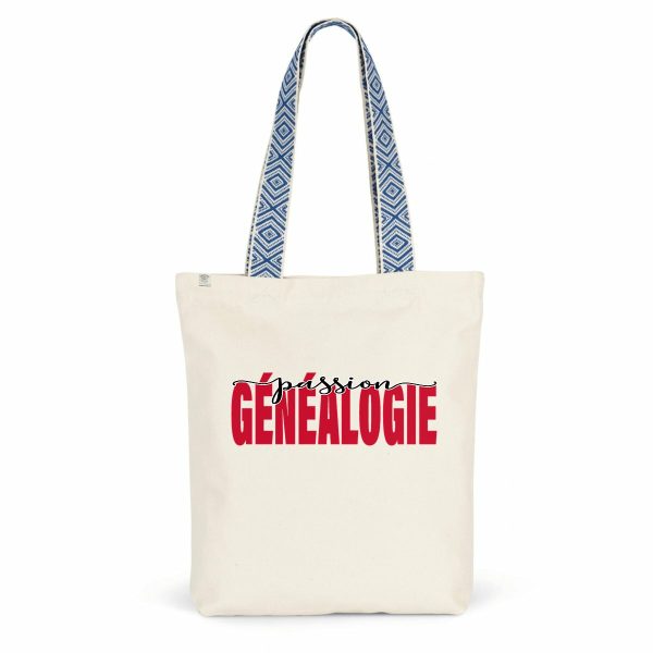 Totebag ethnique - « Passion généalogie »
