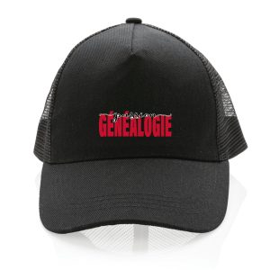 Casquette coton recyclé - « Passion généalogie »