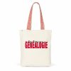Totebag ethnique - « Passion généalogie »