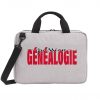 Sac pour ordinateur portable - « passion généalogie »