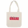 Tote Bag recyclé - « Passion Généalogie »