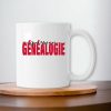 Mug céramique anse couleur - « passion généalogie »