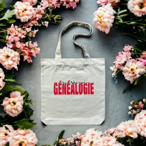 Tote Bag recyclé - « Passion Généalogie »